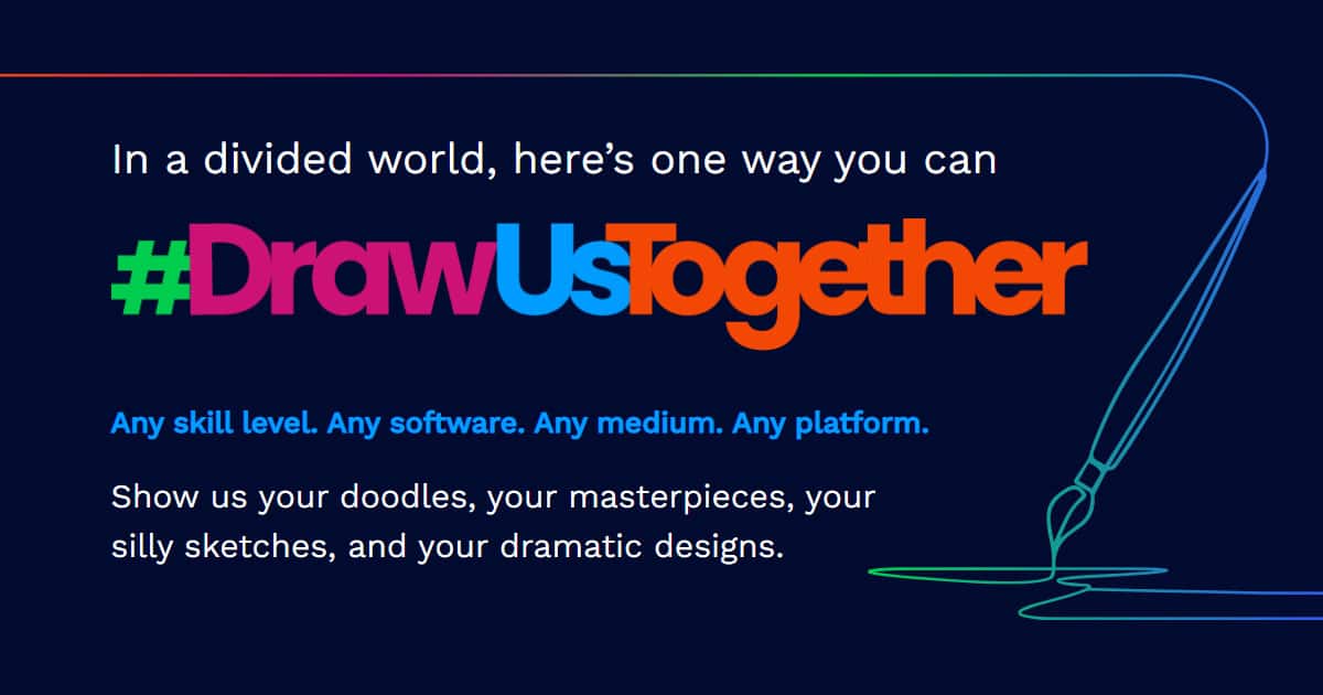Corel’s #DrawUsTogether Campaign