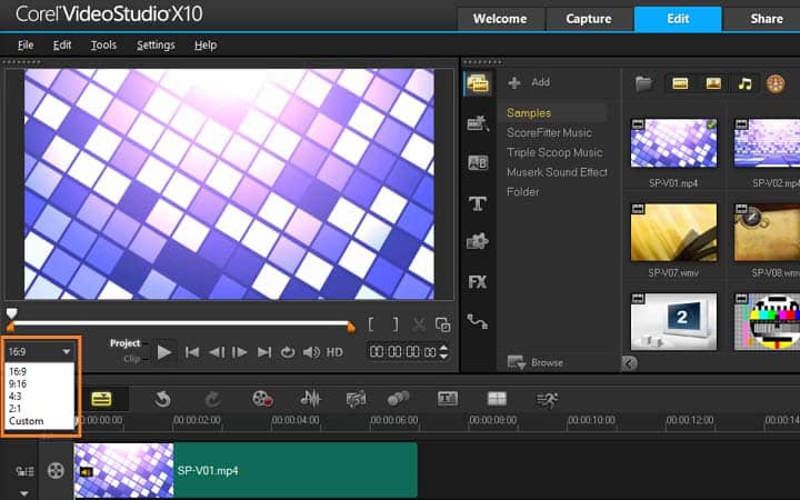 How To Change Video Aspect Ratio In Videostudio